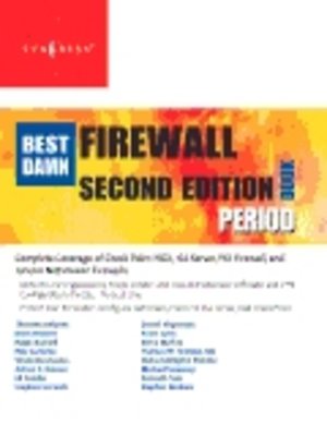 cover image of The Best Damn Firewall Book Period
